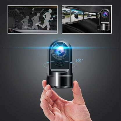 Small HD Dash Cam with 360 Degree View