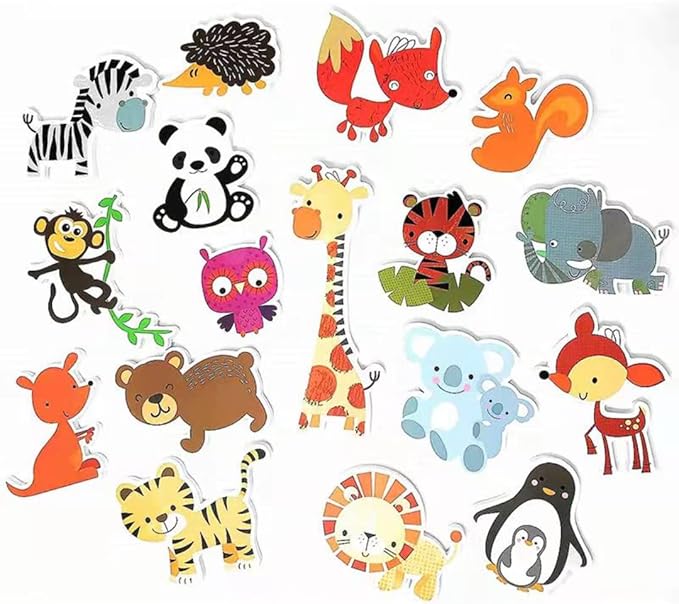 Fun Kids Rubber Animal Bath Playset - Luxicro