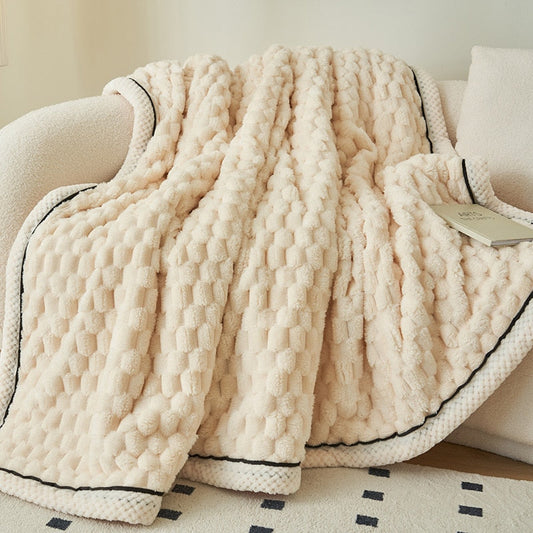 Cozy Luxury Fleece Throw Blanket - Luxicro
