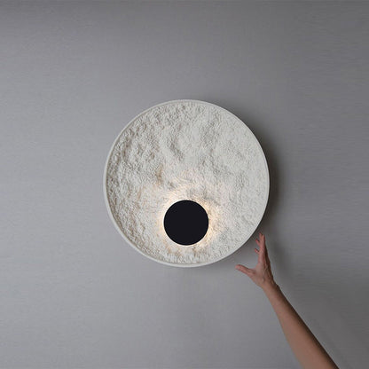 Round Glass Globe Wall Light