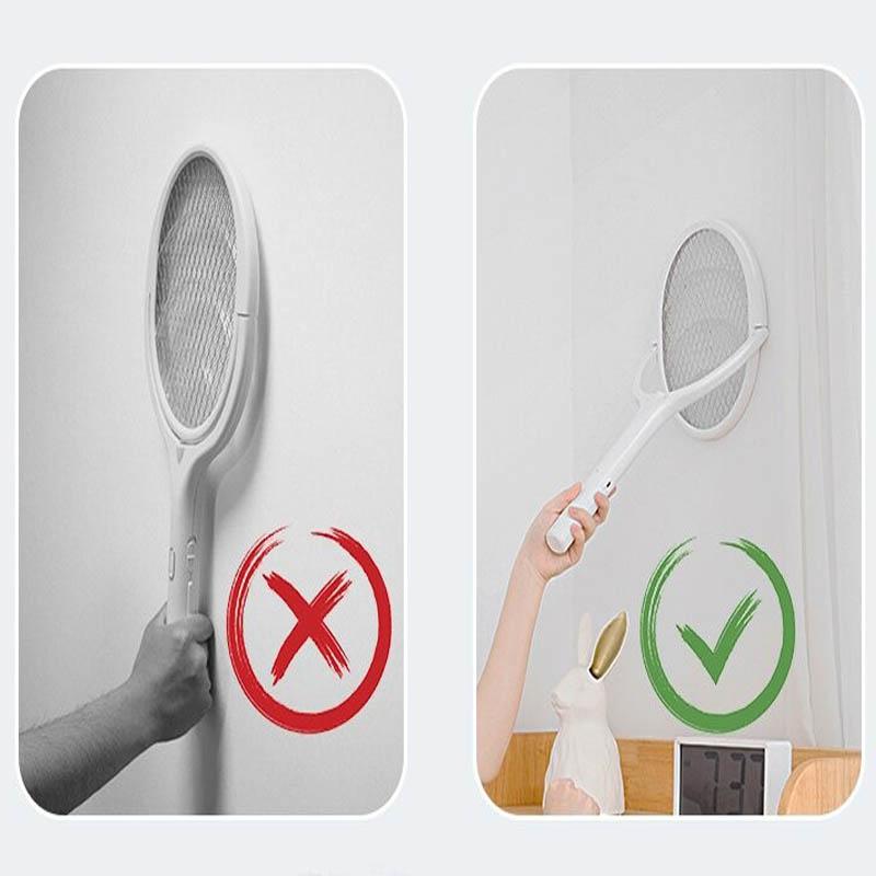 Portable Electric Fly Swatter with USB Charging