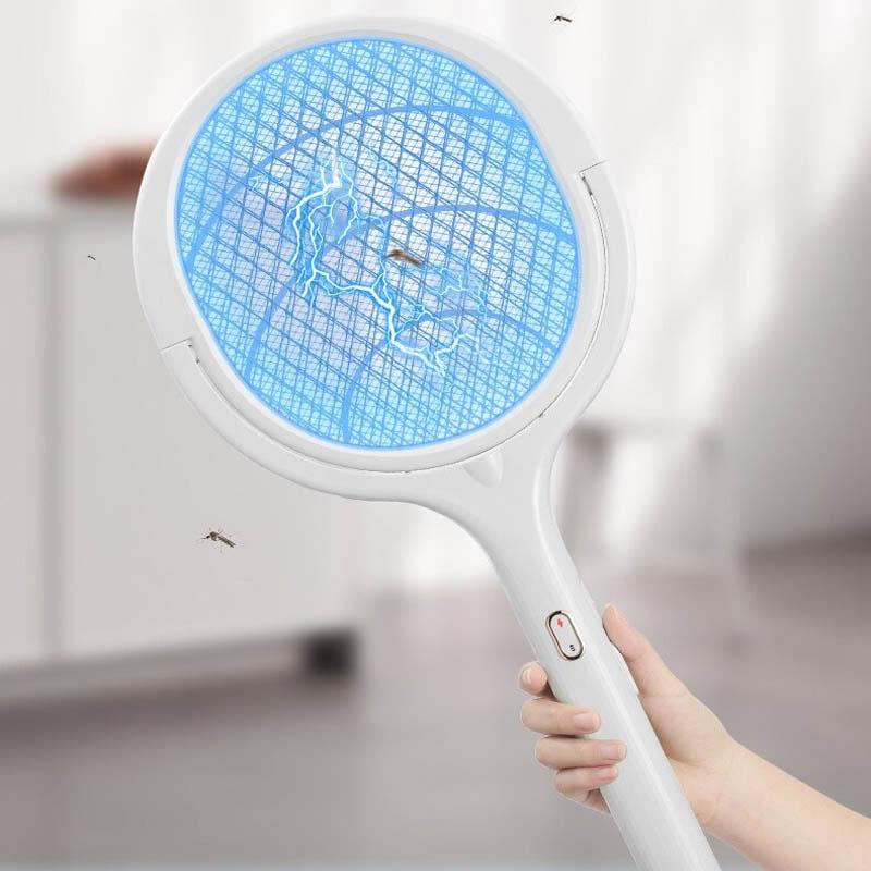 Portable Electric Fly Swatter with USB Charging