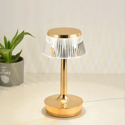 Stylish LED Glass Table Lamp
