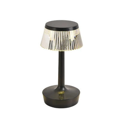 Stylish LED Glass Table Lamp - Luxicro