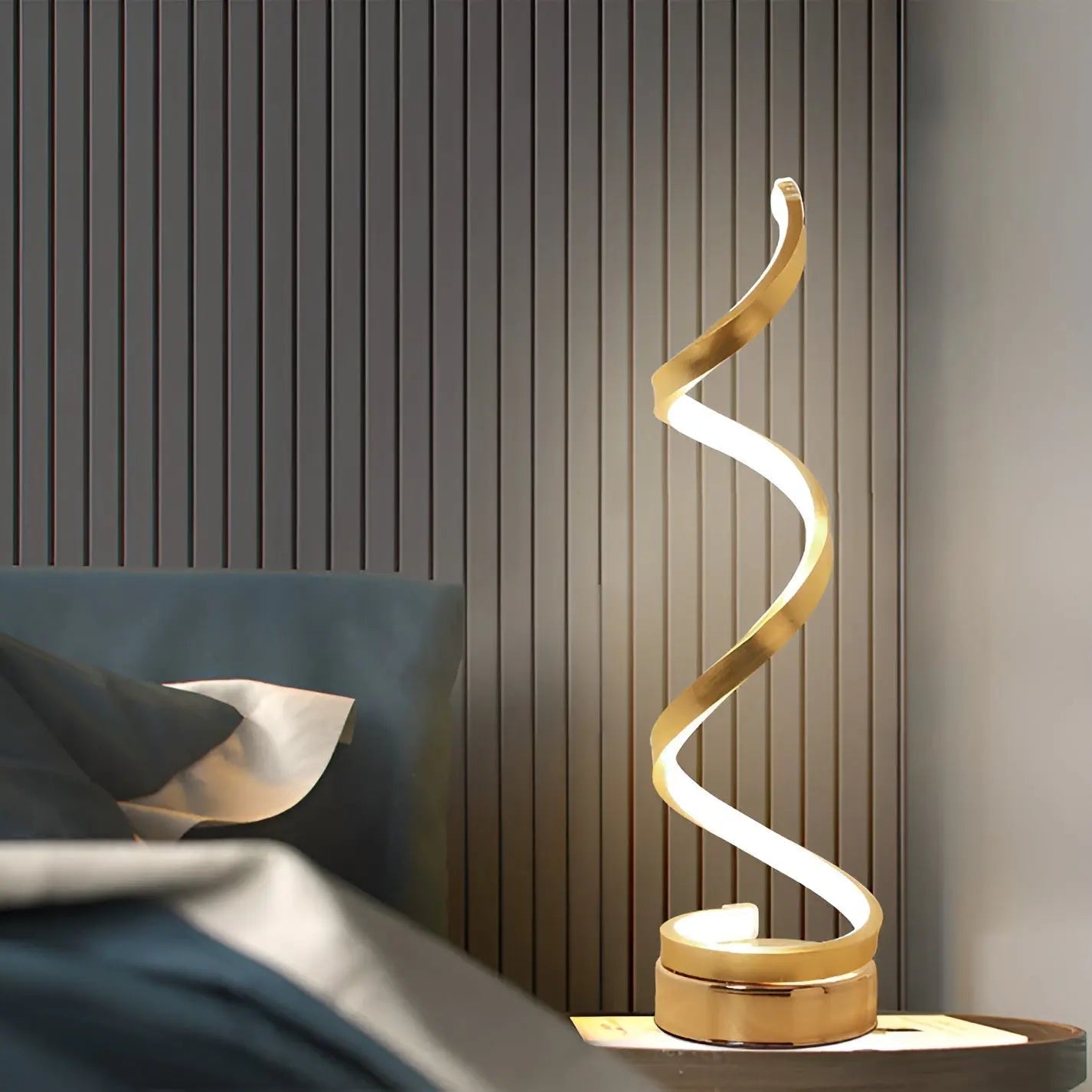 Bright Spiral LED Desk Light - Eco Friendly & Adjustable
