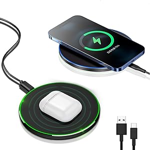 Fast Wireless Charging Pad for iPhone and Android - Luxicro
