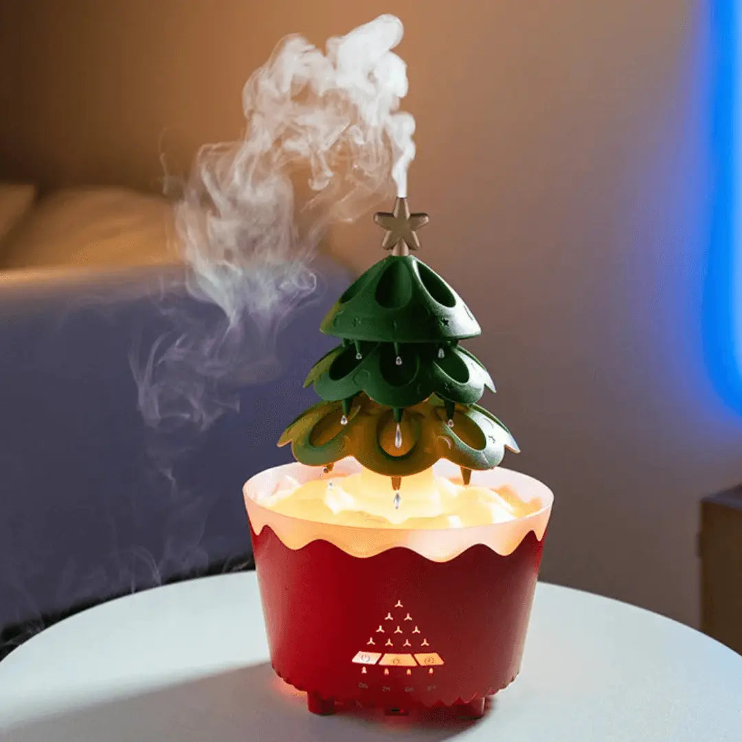Christmas LED Ultrasonic Essential Oil Diffuser - Luxicro