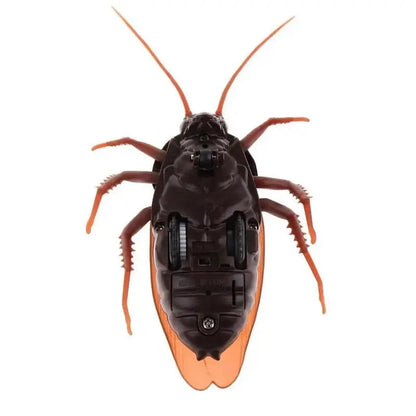 Remote Control Toy Cockroach with Glow Eyes Effect