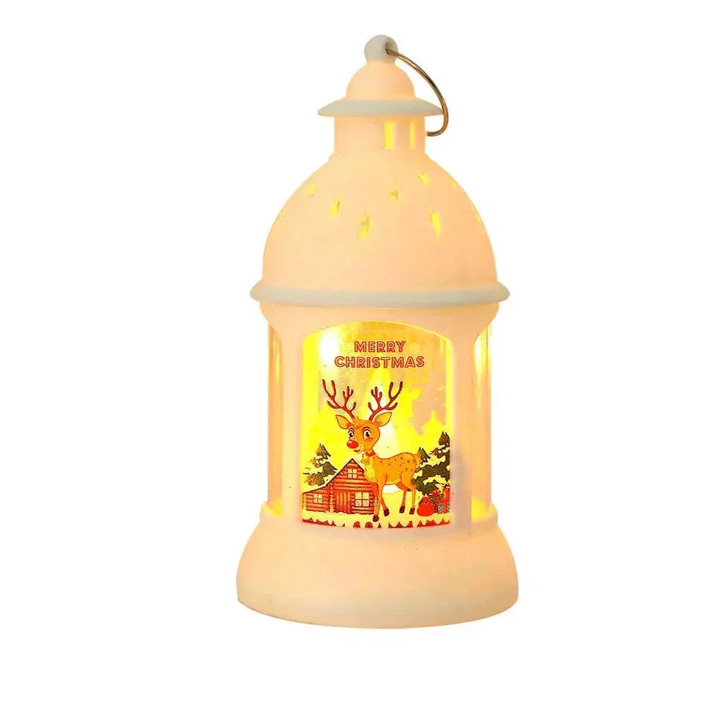 Colorful LED Holiday Lanterns with Animated Displays