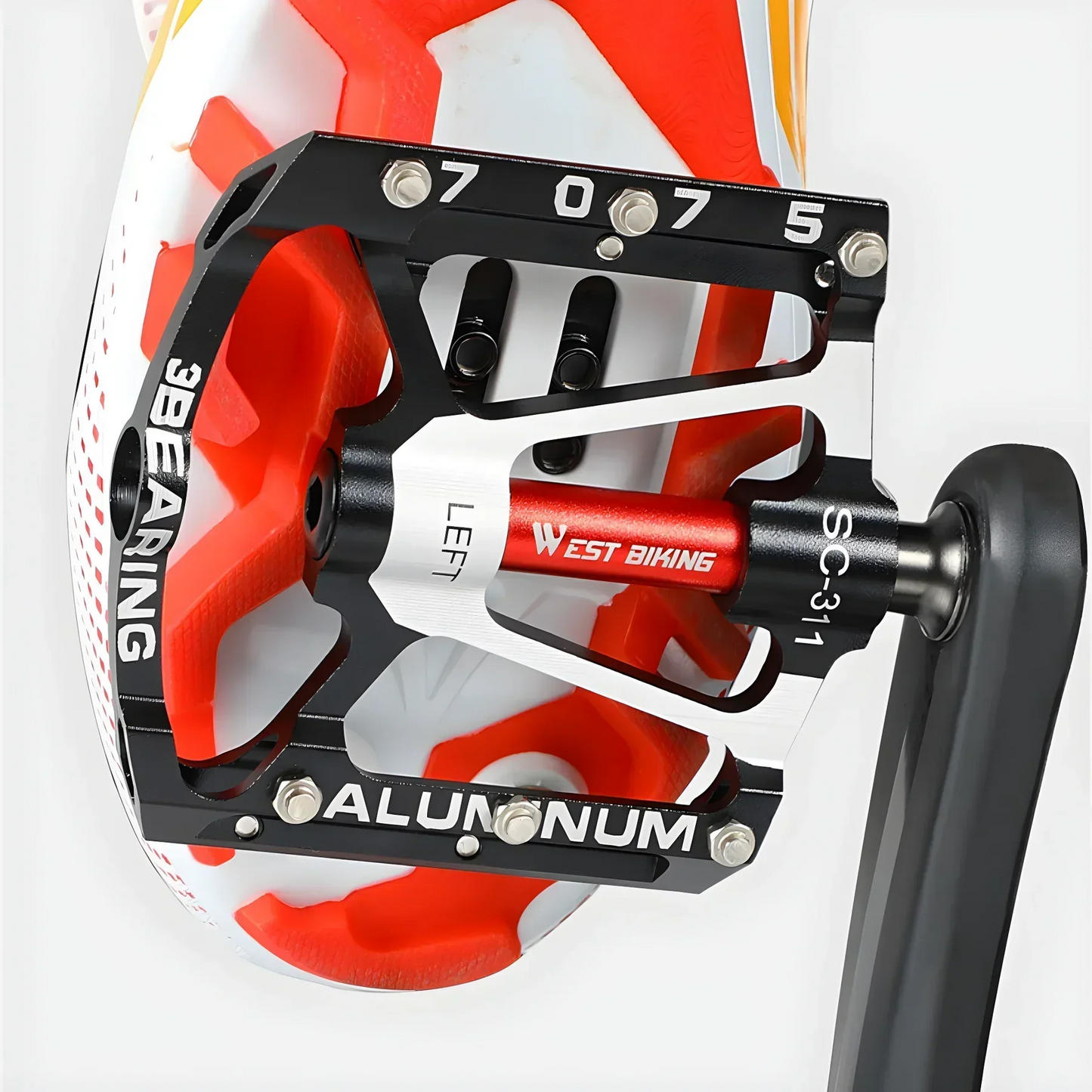 Lightweight Aluminum Bike Pedals with Grip