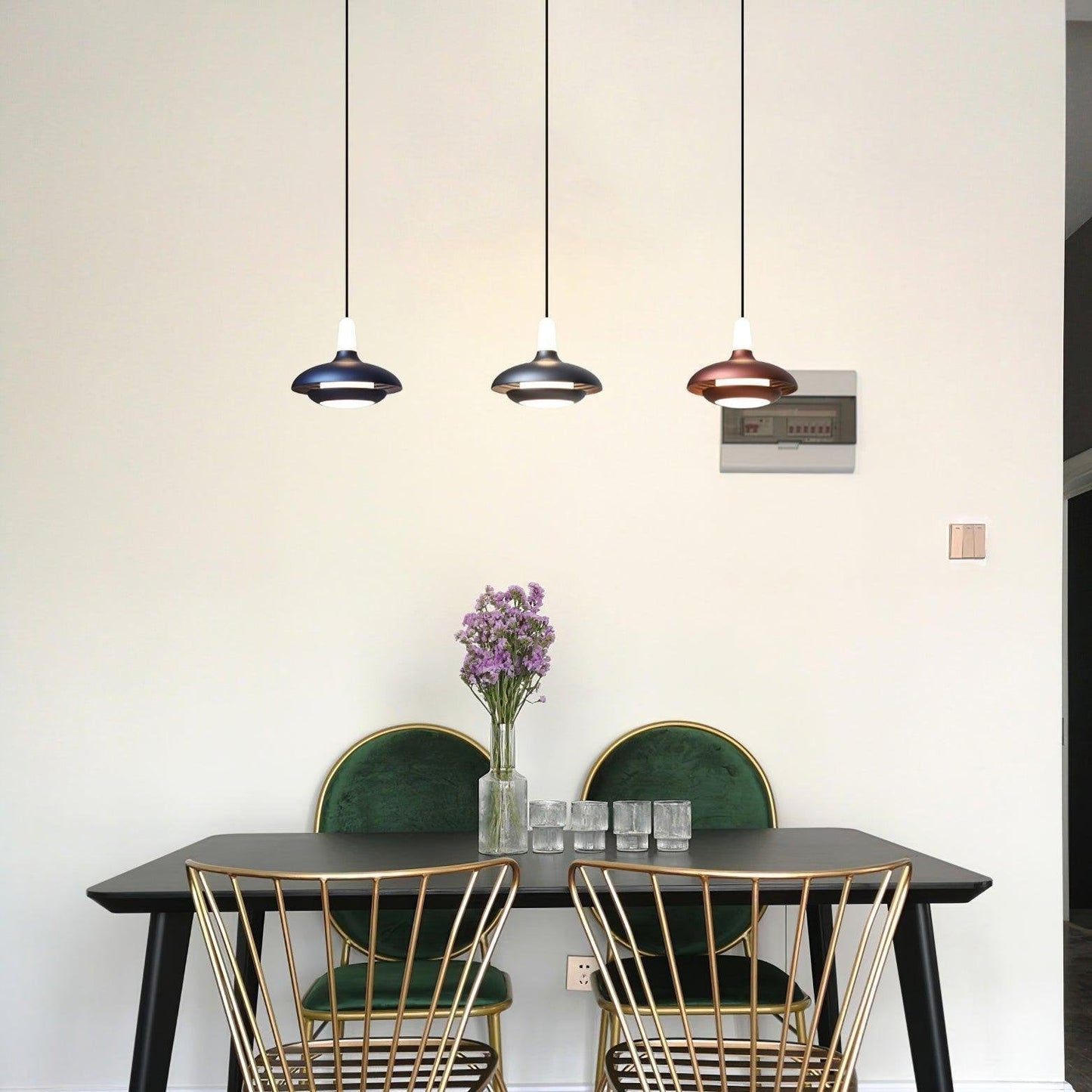 Rustic Wooden Hanging Light