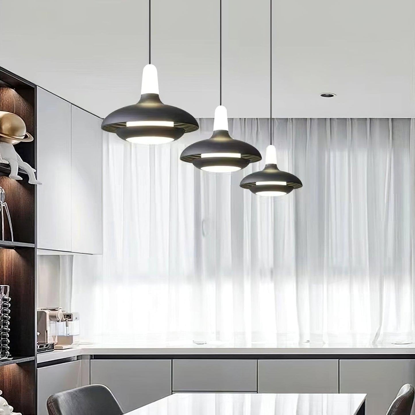 Modern Sleek Pendant Light Lamp