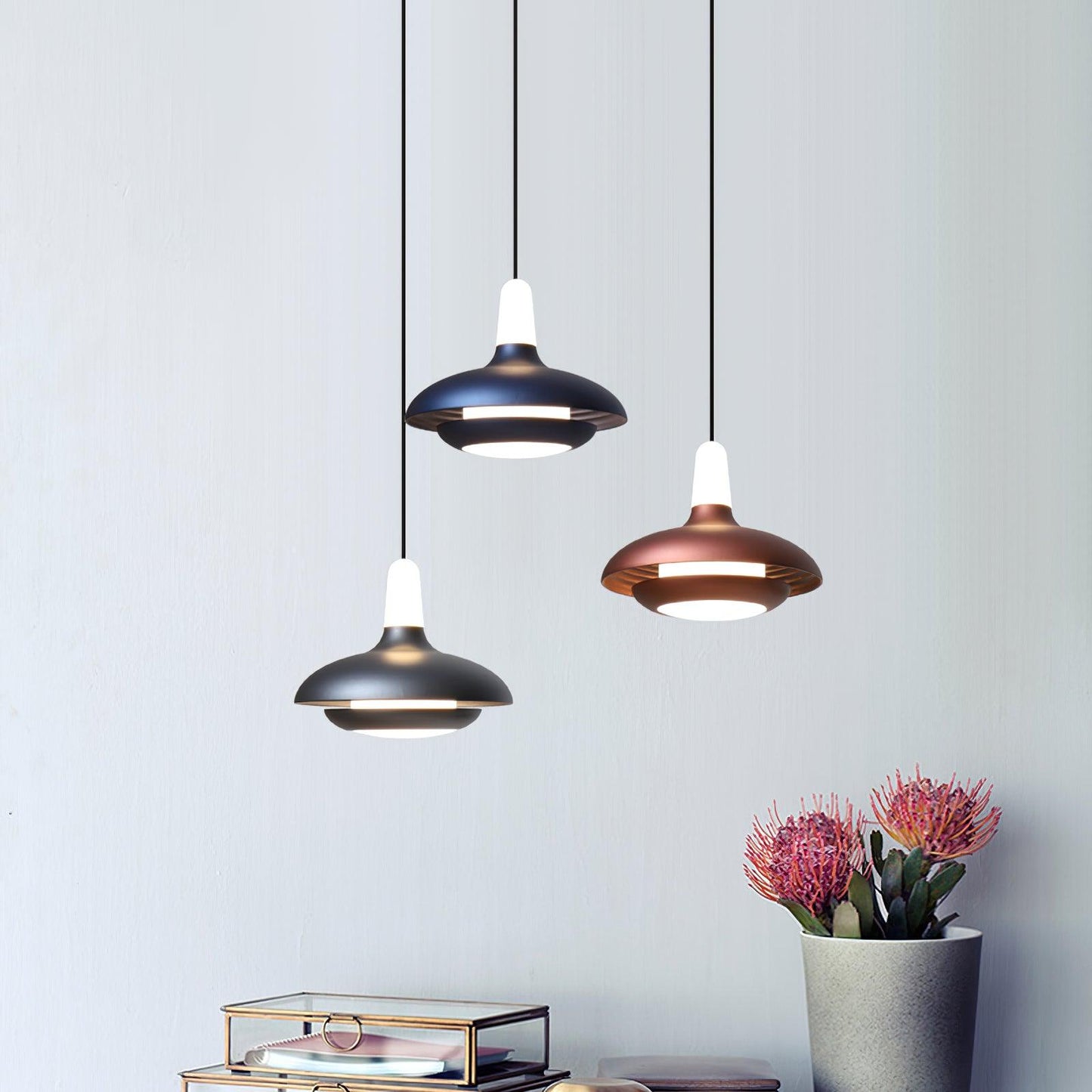 Rustic Wooden Hanging Light - Luxicro