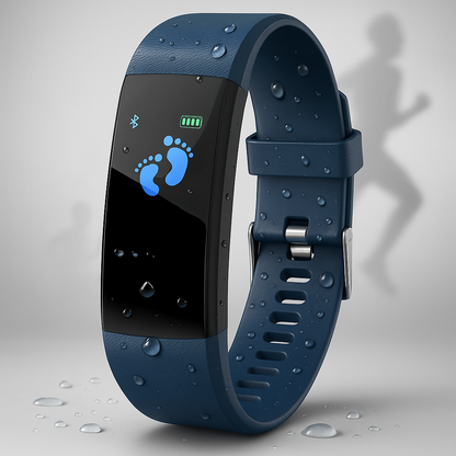 Athletic Water Resistant Sports Watch Silicone Strap