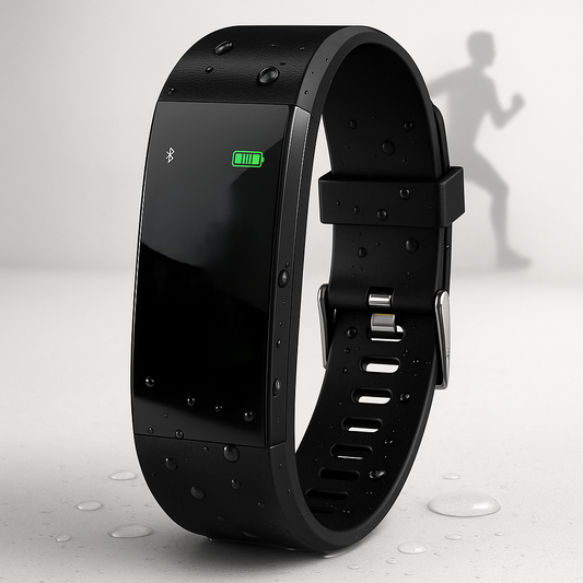 Athletic Water Resistant Sports Watch Silicone Strap - Luxicro