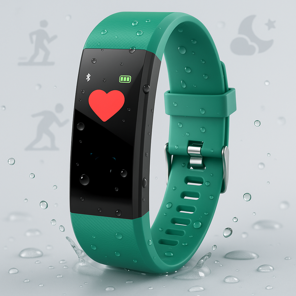 Athletic Water Resistant Sports Watch Silicone Strap