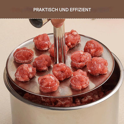 Easy Release Stainless Steel Meatball Maker Tool