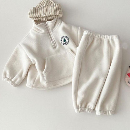 Soft Baby Fleece Hooded Set - Luxicro