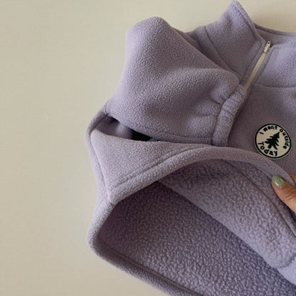 Soft Baby Fleece Hooded Set