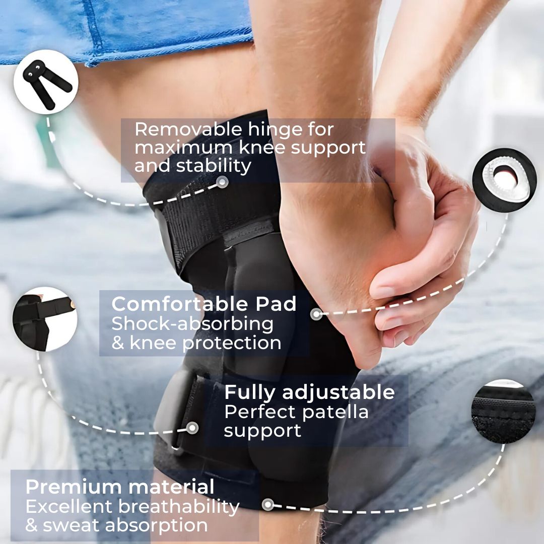 Breathable Knee Stabilizer Brace for Sports Injuries