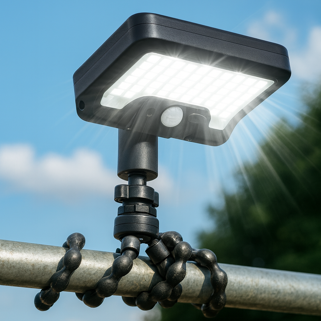 Bright Outdoor Solar Powered Motion Light - Luxicro