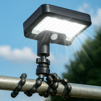 Bright Outdoor Solar Powered Motion Light - Luxicro