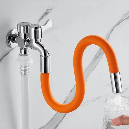 Flexible 360 Degree Kitchen Faucet Extender