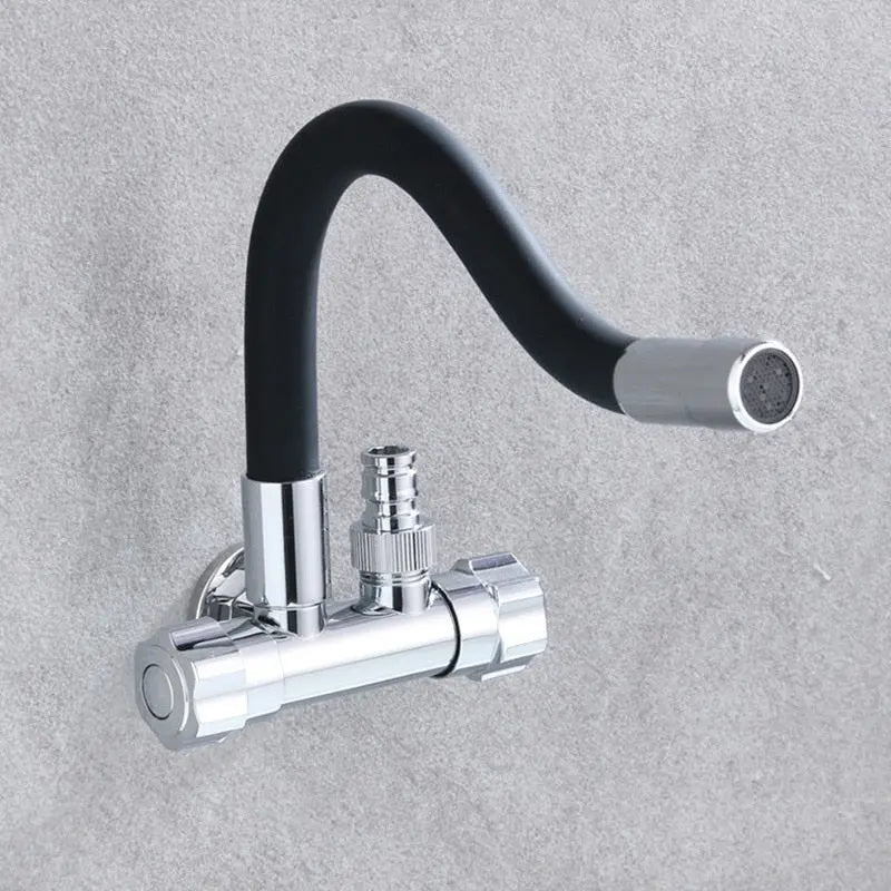 Flexible 360 Degree Kitchen Faucet Extender