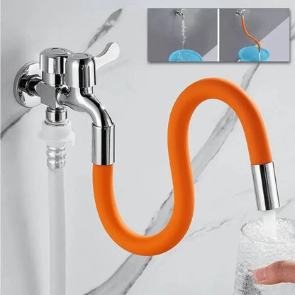 Flexible 360 Degree Kitchen Faucet Extender - Luxicro