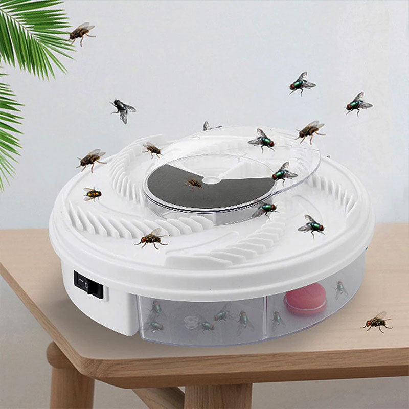 Quiet Electric Fly Trap with Spinning Cage - Luxicro