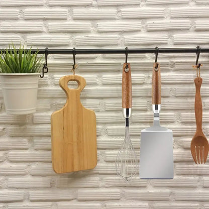 Heavy Duty Stainless Steel Spatula with Wooden Handle