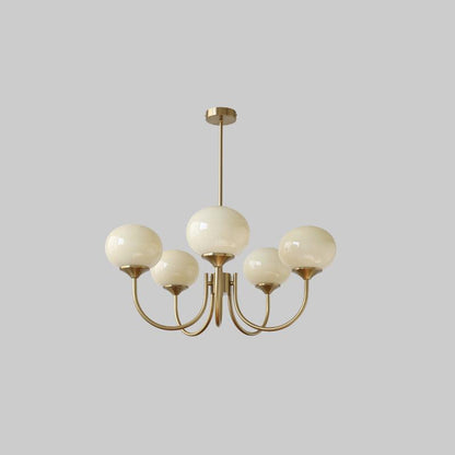 Soft Pink Crystal Glass Pendant Light Fixture