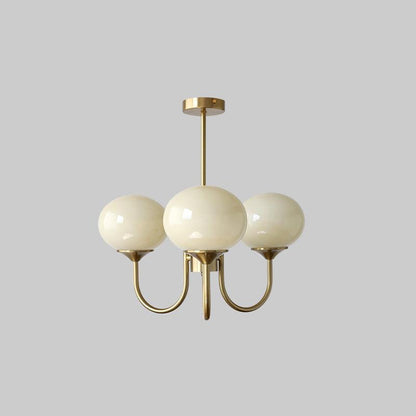 Soft Pink Crystal Glass Pendant Light Fixture