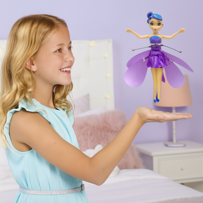 Colorful Fairy Doll with LED Lights and Motion Sensor