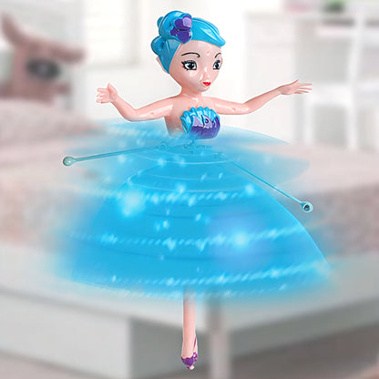 Colorful Fairy Doll with LED Lights and Motion Sensor