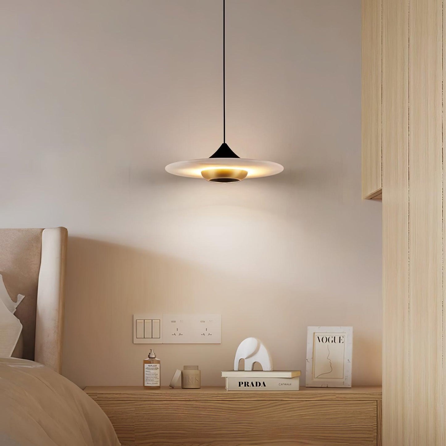 Stylish Marble Drop Pendant Light
