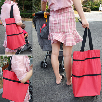 Folding Reusable Shopping Tote Bag