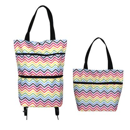 Folding Reusable Shopping Tote Bag