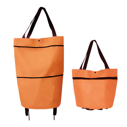 Folding Reusable Shopping Tote Bag