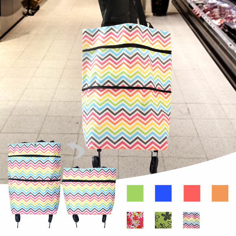 Folding Reusable Shopping Tote Bag