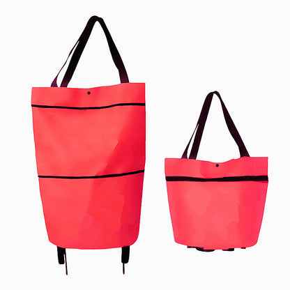 Folding Reusable Shopping Tote Bag