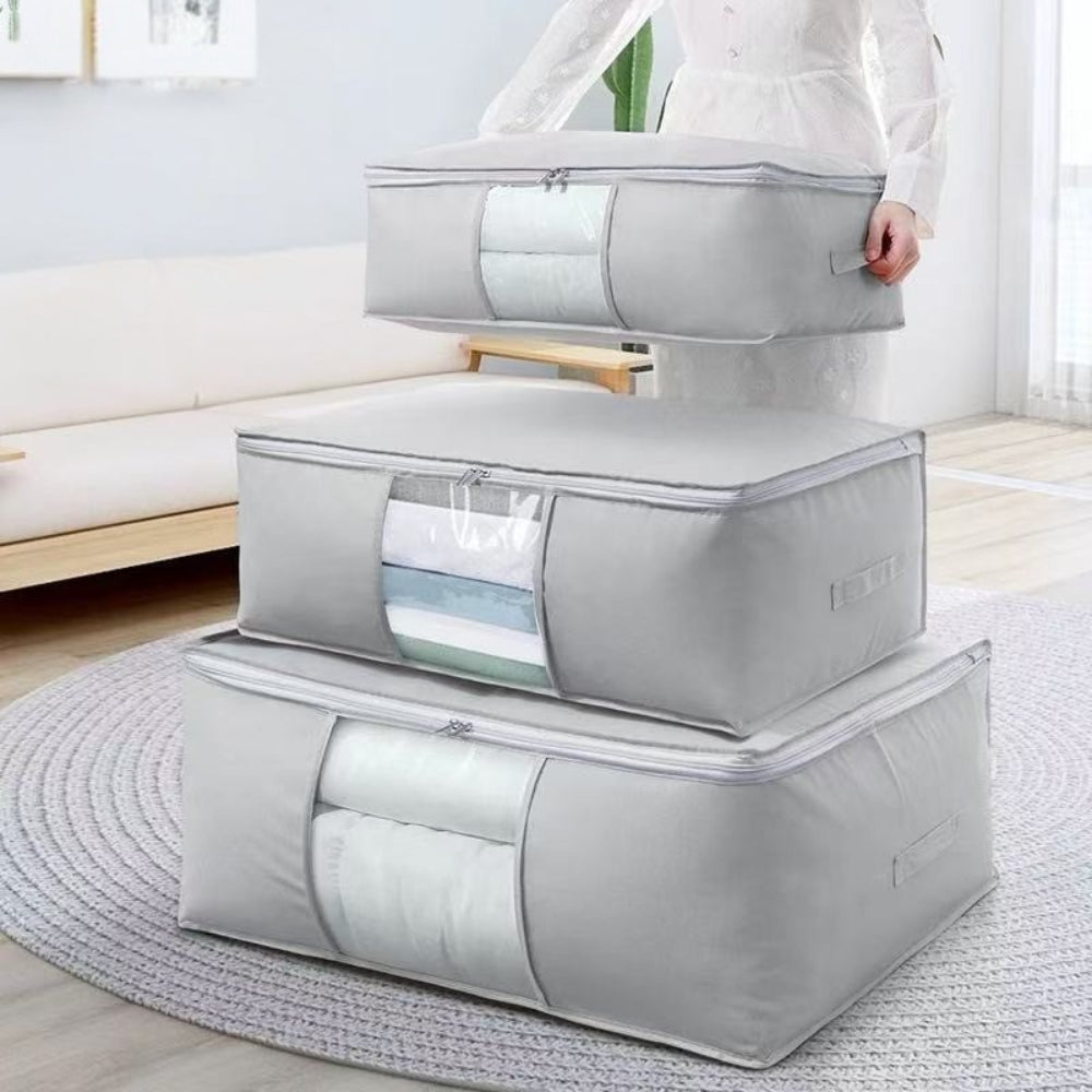 Collapsible Zip Storage Bag Organizer - Luxicro