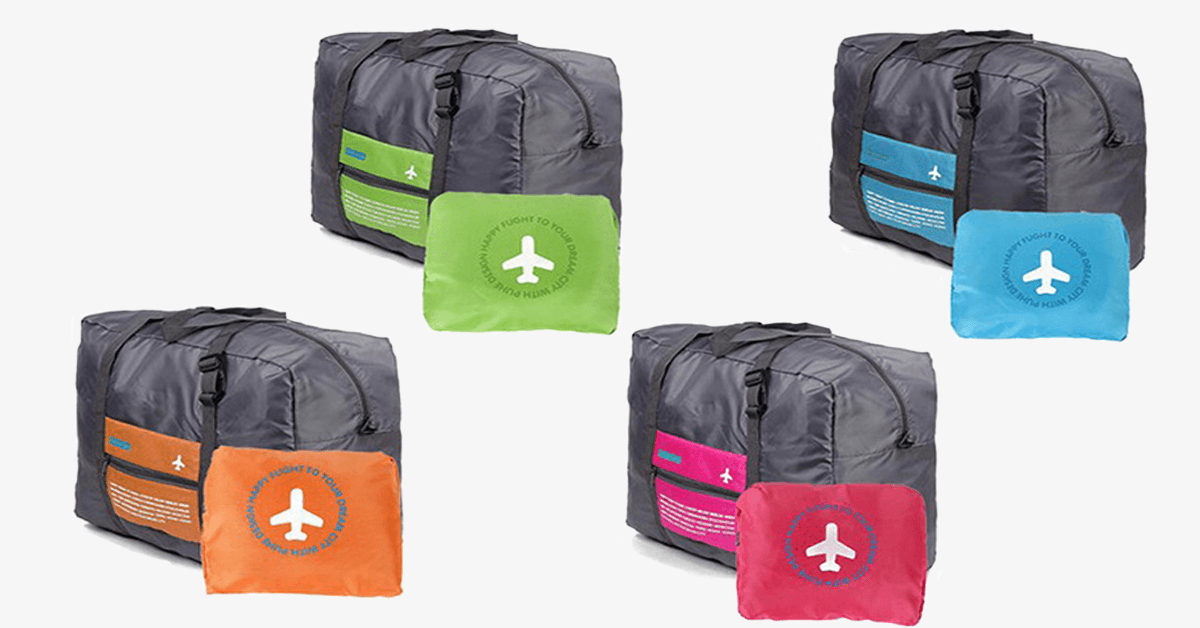 Compact Foldable Travel Duffel Bag