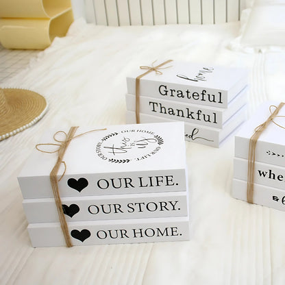 Beautiful Motivational Book Decor for Home - Luxicro