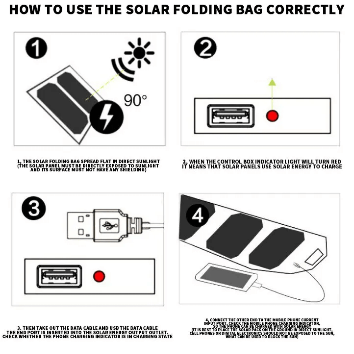 Best Solar Portable Phone Power Bank Charger