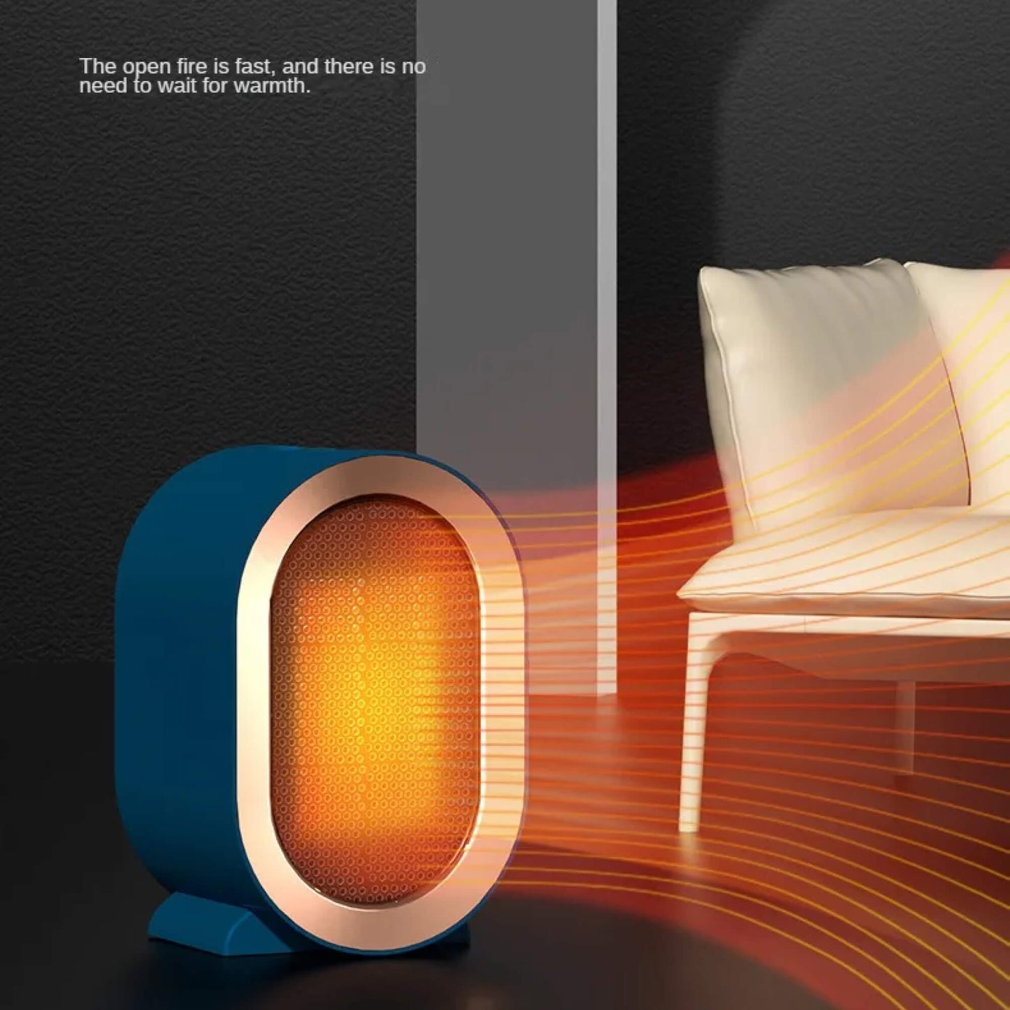 Portable Small Electric Room Heater for Home Use