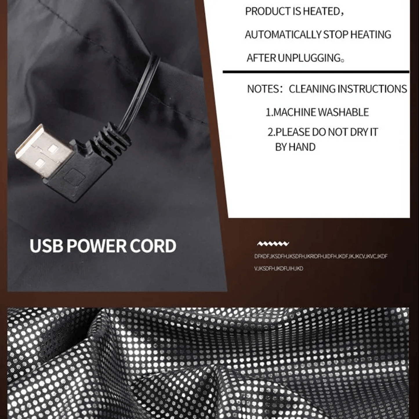 Warm Thermal Vest Jacket | USB Rechargeable & Waterproof
