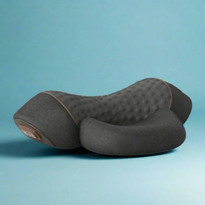 Contour Neck & Back Cushion - Warm Cervical Support Pillow - Luxicro