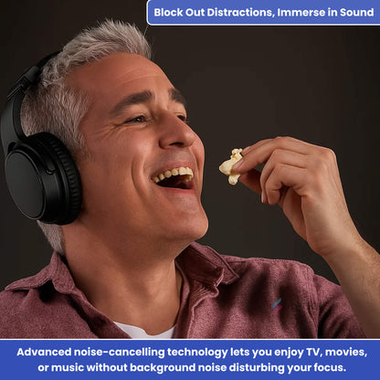 Soundproof TV Earbuds with Comfort Fit