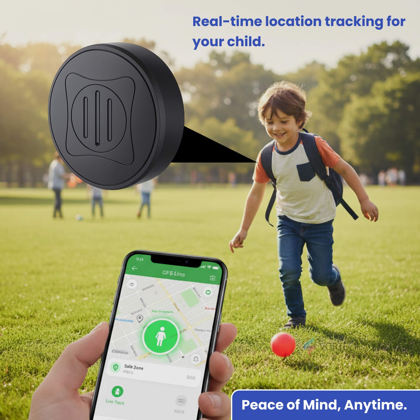 Kids GPS Tracking Backpack Locator